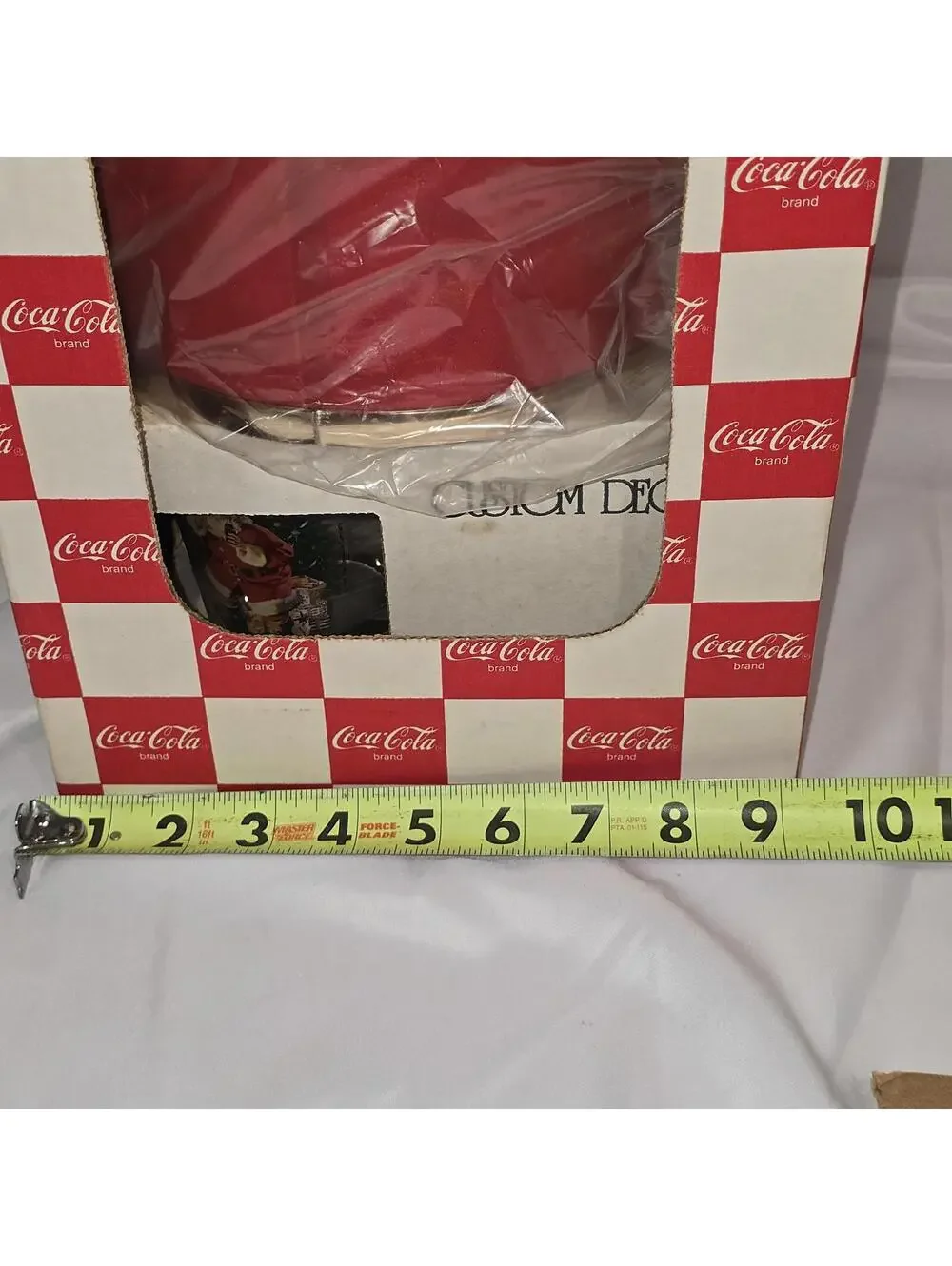 Vintage 1993 Coca Cola Christmas 5 Pc Entertainment Set Ice Bucket Glasses NIB